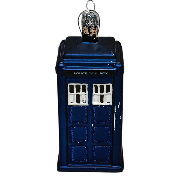 Christmas Ornament Doctor Who Tardis Time Machine 2009 TV Show - Picture 6 of 6